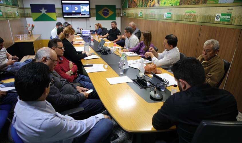 Reunião de conselho debate pautas para qualificação da cadeia produtiva e destaca crescimento da Rondônia Rural Show