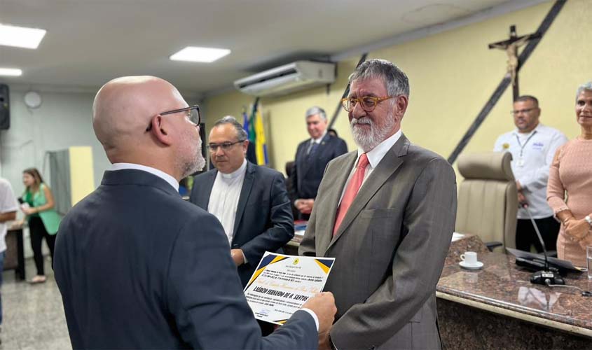 Advogado Laércio Fernando recebe título de Cidadão Honorário de Porto Velho