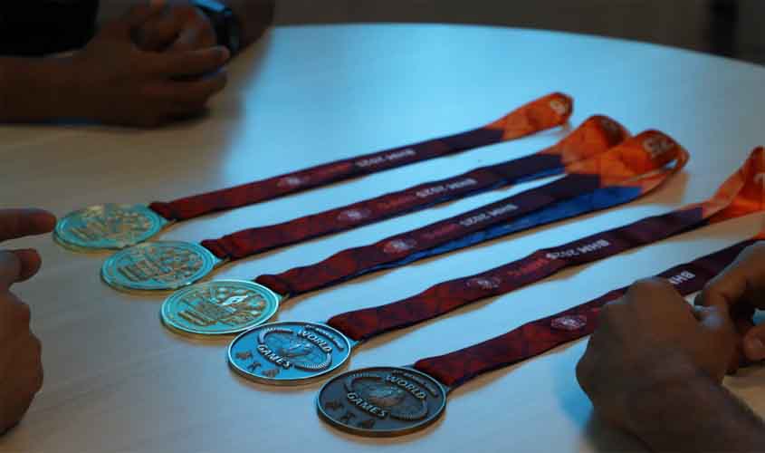 Polícia Penal de Rondônia conquista medalhas nas Olimpíadas Mundiais das Forças de Segurança, nos EUA