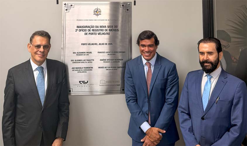 Judiciário participa da inauguração de cartório