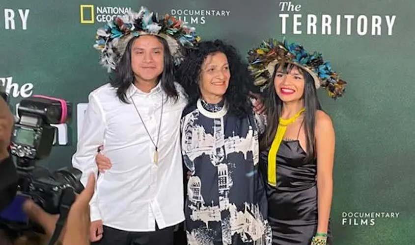 Filme ‘O Território’ estreia em Nova York como protesto indígena e contra reeleição de Jair Bolsonaro