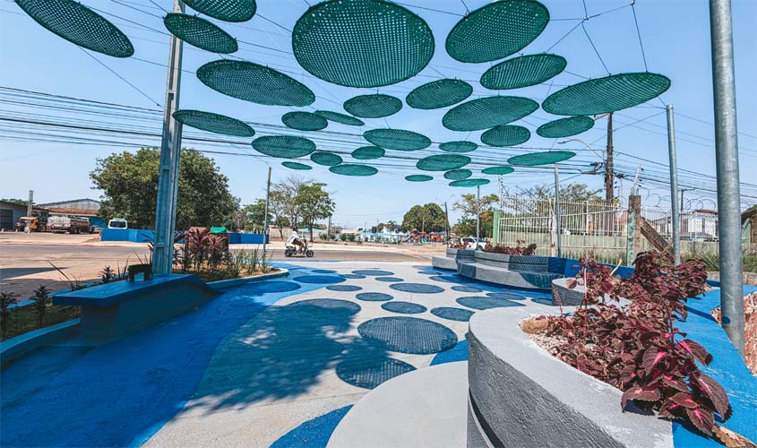 Pocket Park transforma área degradada em Porto Velho