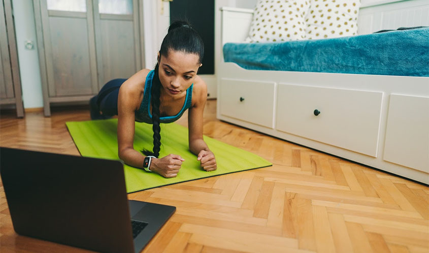 Com a popularização da ginástica em casa, futuro das atividades físicas pode ser híbrido