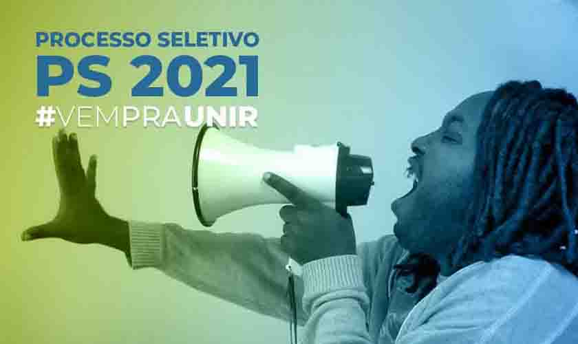 PS UNIR 2021 - Convocação de alunos da 1ª Chamada 