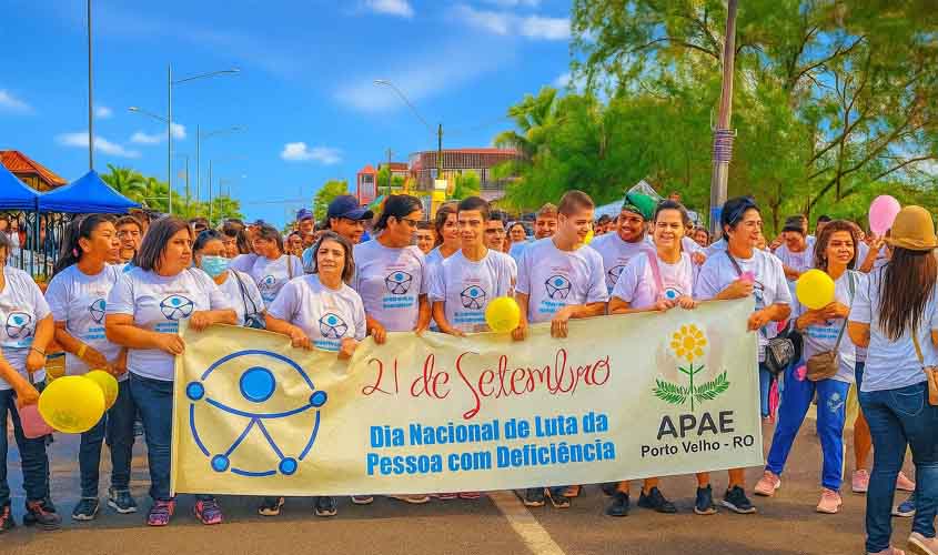 Grande caminhada em defesa da pessoa com deficiência é nesta sexta, em Porto Velho