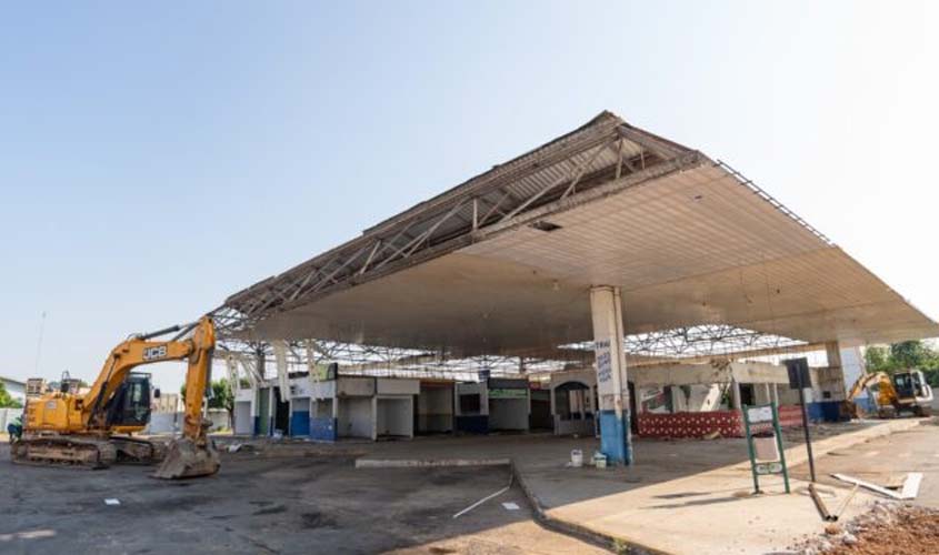 Jaru inicia obra de novo Terminal Rodoviário