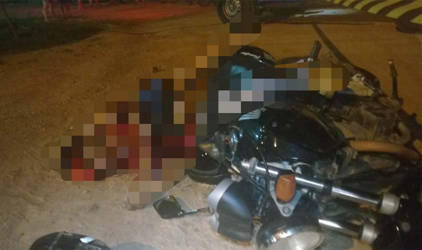 Casal em moto é executado com vários tiros no 2° distrito de Ji-paraná