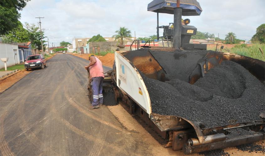 BAIRRO CUNIÃ: Moradores elogiam asfaltamento