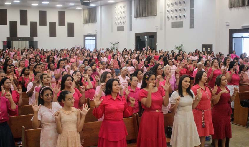 União feminina das assembleias de Deus em Porto Velho realiza Outubro Rosa