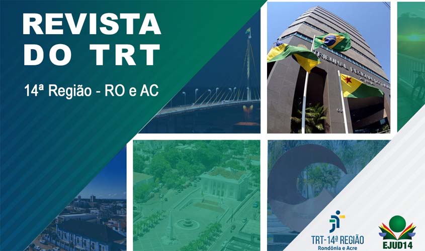 TRT-14 publica edital para seleção de artigos para a nova edição de sua Revista Eletrônica