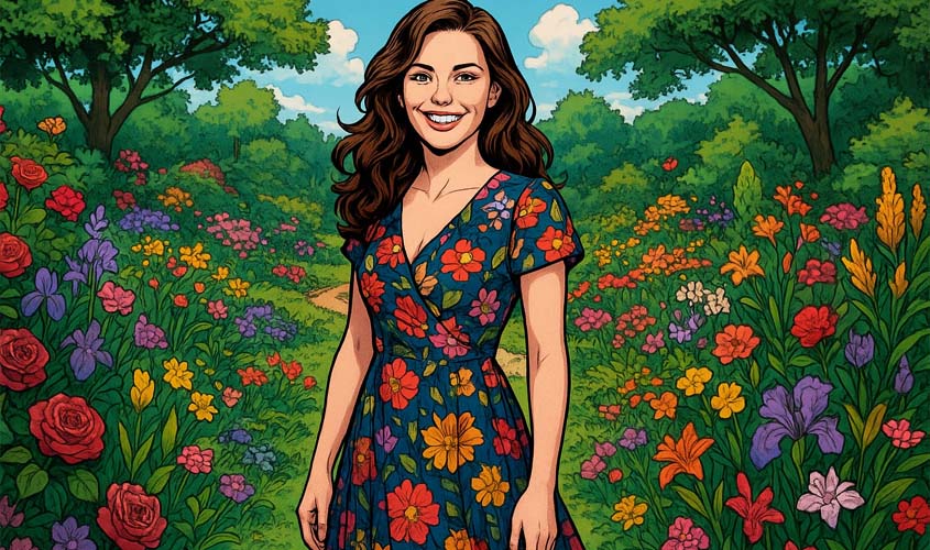 A beleza da mulher que serve a Deus