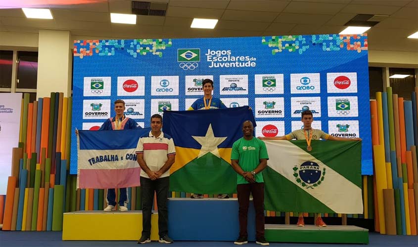 Ouro e bronze no ciclismo registram a melhor participação de Rondônia nos 13º Jogos Escolares da Juventude, em Natal