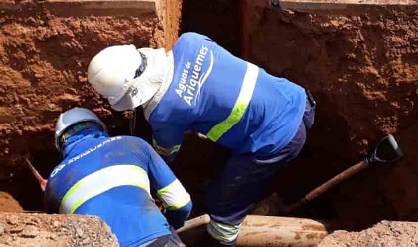 É destaque no Estado de Rondônia, 93% do município tem acesso a rede de água tratada