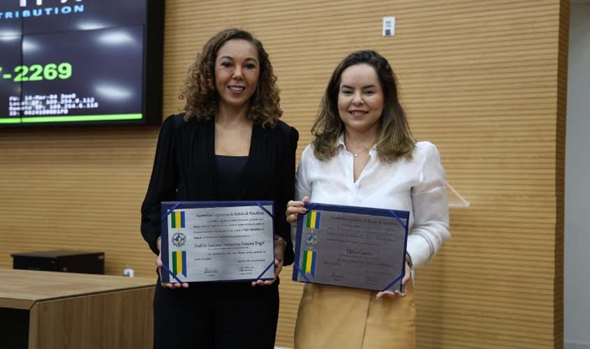 Procuradora e Promotora do MPRO são homenageadas na Alero