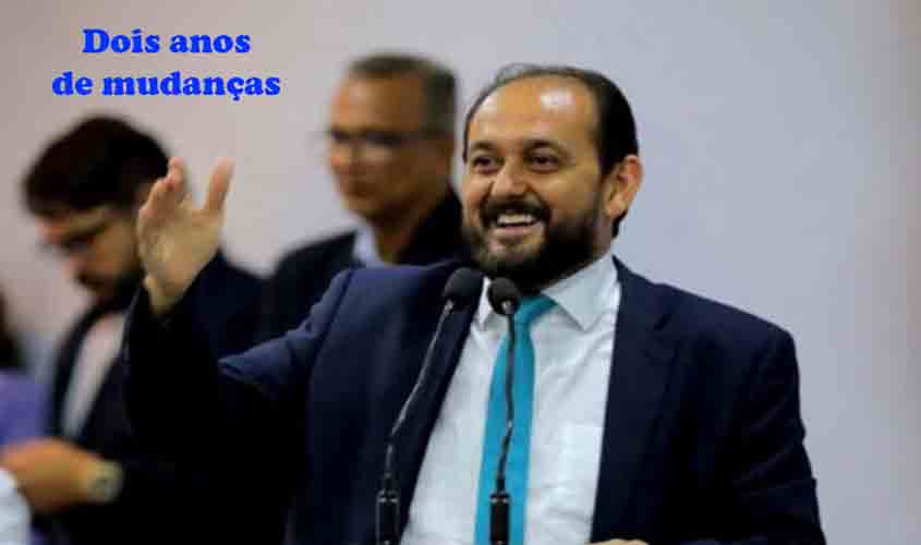 Laerte faz bom mandato no comando da ALE e já está em outro patamar entre os políticos rondonienses