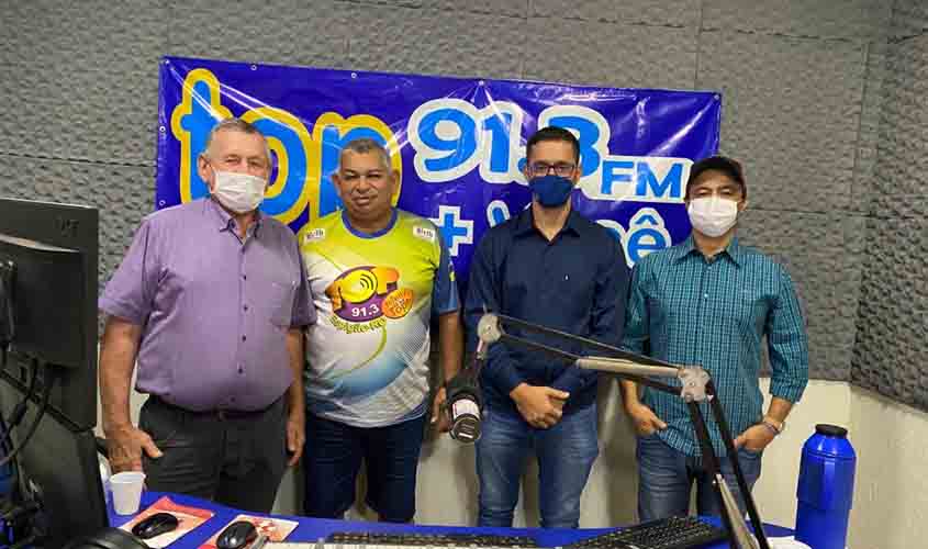 Deputado Anderson cumpre agenda em Espigão D'Oeste e garante apoio a prefeito e vereadores