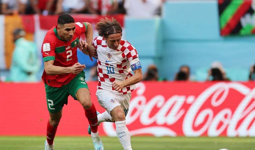 Marrocos e Croácia disputam 3ª posição da Copa do Catar