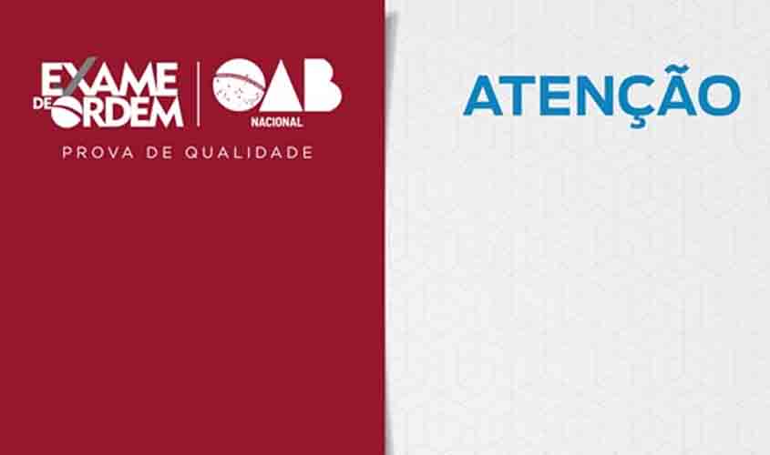 OAB anula quesito do espelho de correção da prova de Direito Civil do XXXI Exame de Ordem