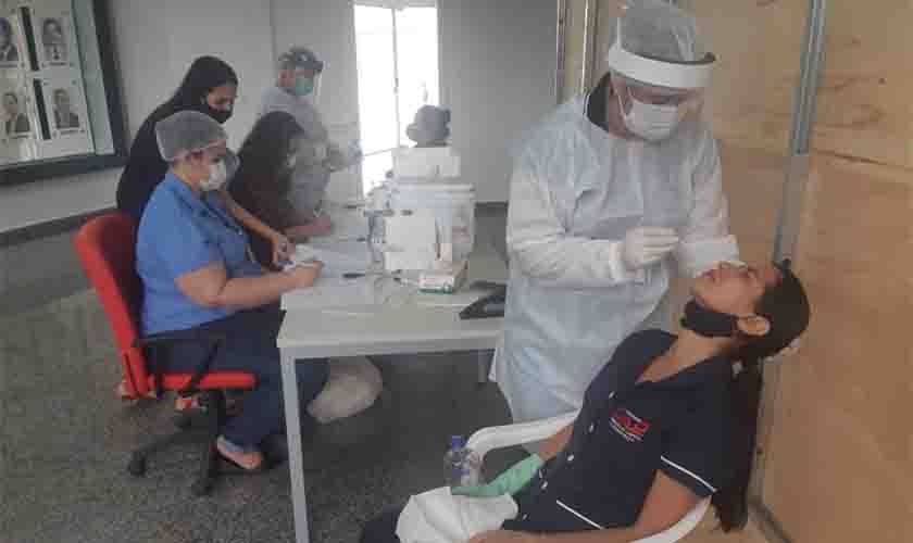 Assembleia Legislativa promove testagem de Covid-19 em servidores e trabalhadores terceirizados