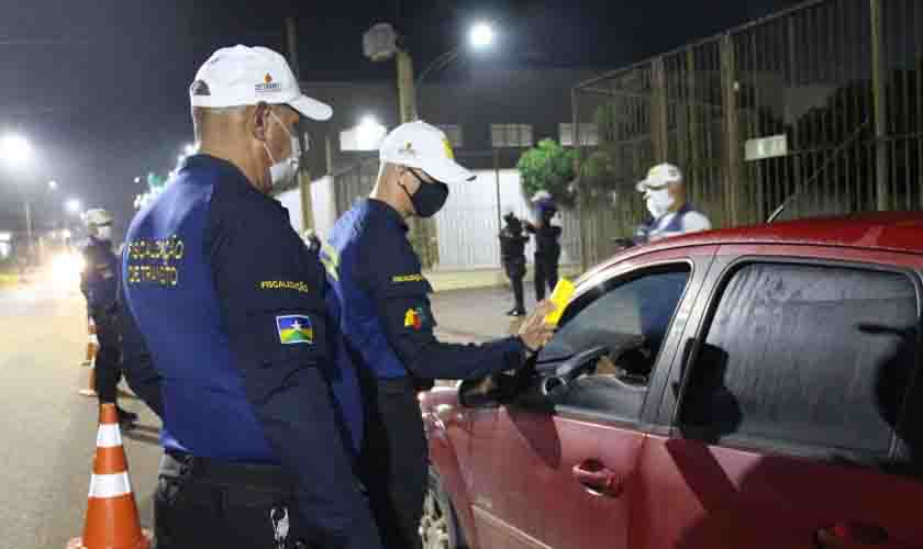 Operação Lei Seca retirou das ruas mais de 30 motoristas dirigindo embriagados em Porto Velho