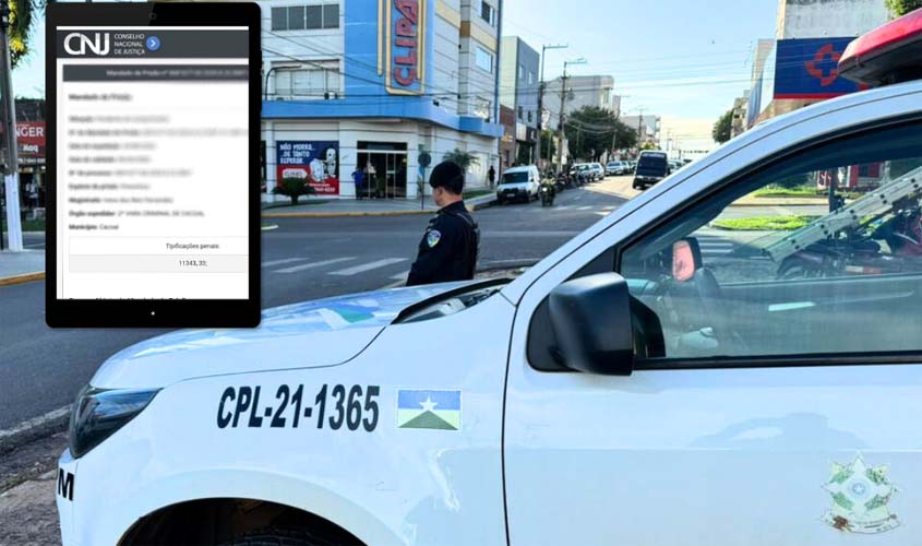 Patrulhamento de rotina resulta na detenção de suspeito