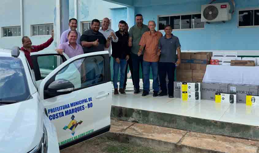 Deputado Ismael Crispin atende demanda do vereador Maurinho e entrega quase meio milhão em investimentos ao Hospital Municipal de Costa Marques