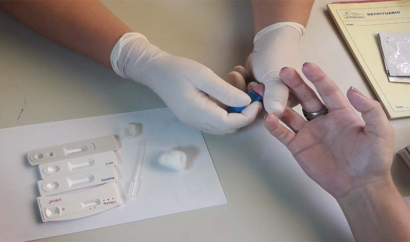 Sexta-feira terá plantão de Teste Rápido