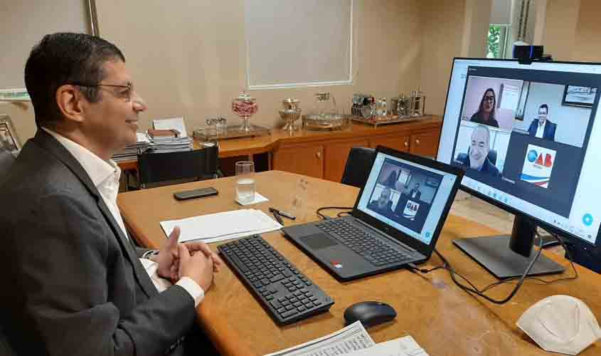 OAB Rondônia trata de questões da advocacia de Machadinho do Oeste com Corregedoria do TJRO