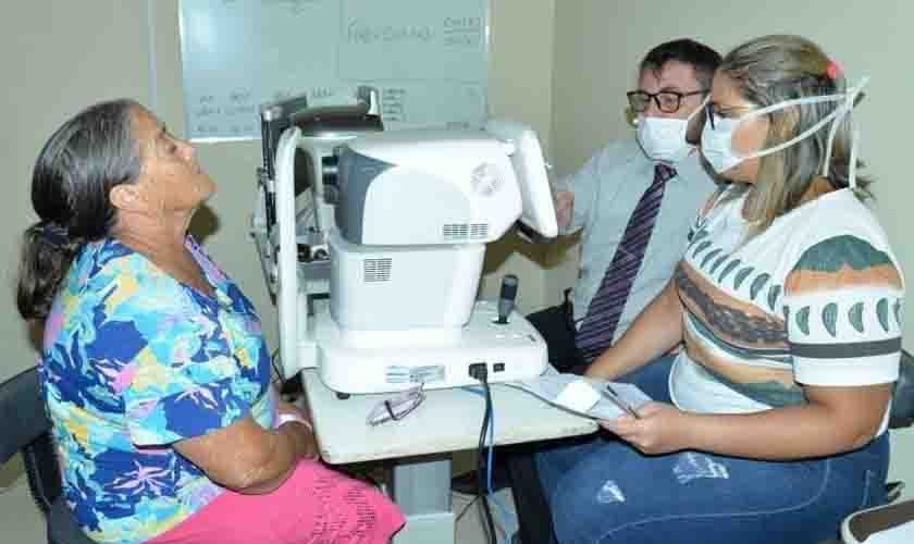 Mutirão de cirurgias de catarata da Prefeitura será realizado em Vilhena com previsão de 650 procedimentos