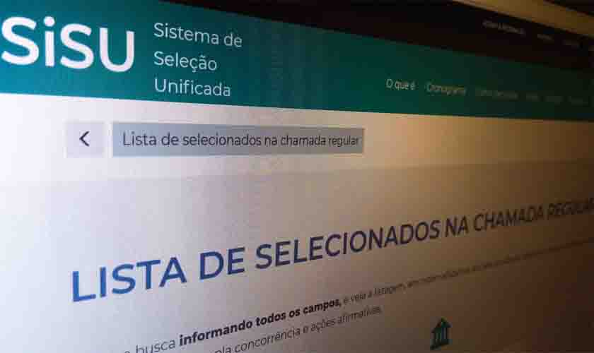 Hoje é o último dia para inscrições no Sisu