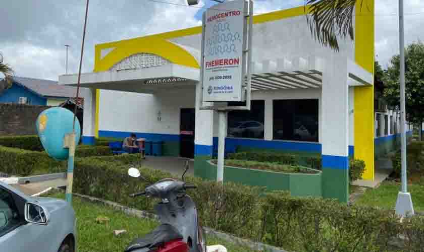 Fhemeron de Ariquemes convoca população do Vale do Jamari para doação de sangue