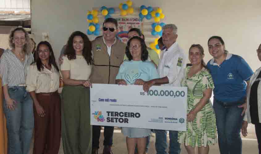 Ações de inclusão e desenvolvimento social são fortalecidas pelo governo de RO com entrega de recurso à Apae