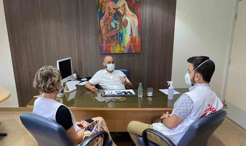 Cremero recebe ONG Médicos sem Fronteiras para intervenção em Rondônia