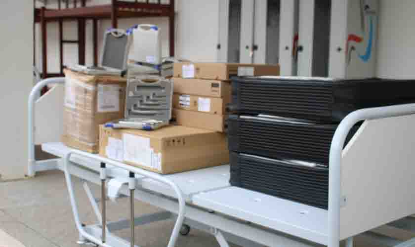 Equipamentos hospitalares são entregues pelo Governo de Rondônia para unidades hospitalares