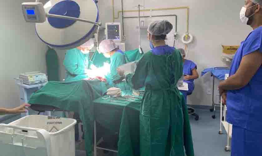 Projeto “Opera Rondônia” prevê a realização de 2.790 cirurgias em Ji-Paraná
