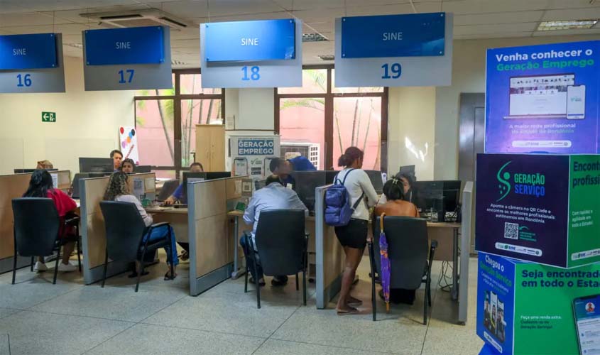 Rondônia mantém baixa taxa de desemprego com políticas de emprego