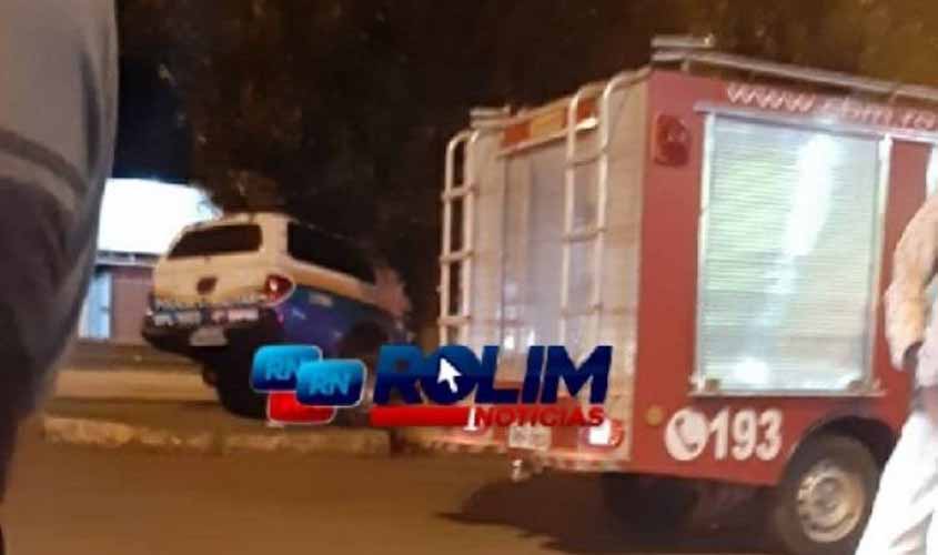 Em cidade de Rondônia, comando da PM emite nota e lamenta morte de idoso por viatura durante perseguição
