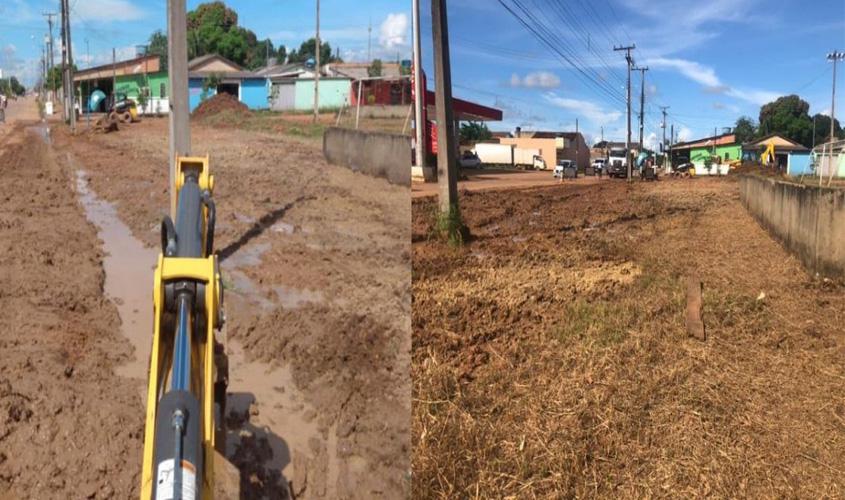Sema faz mutirão no Parque Ceará, zona Leste de Porto Velho