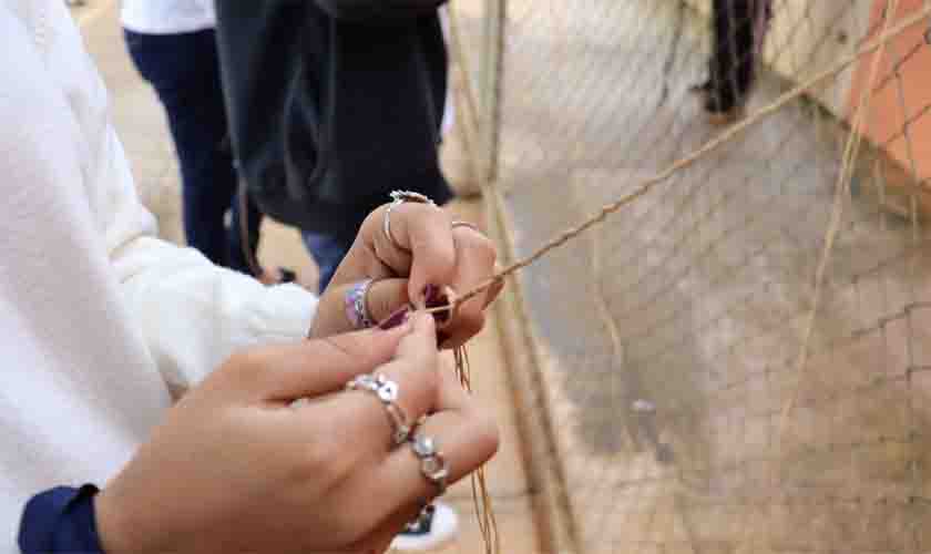 Ponto de Cultura e Mídia Livre Serpentário vão oferecer oficina de artesanato para alunos 