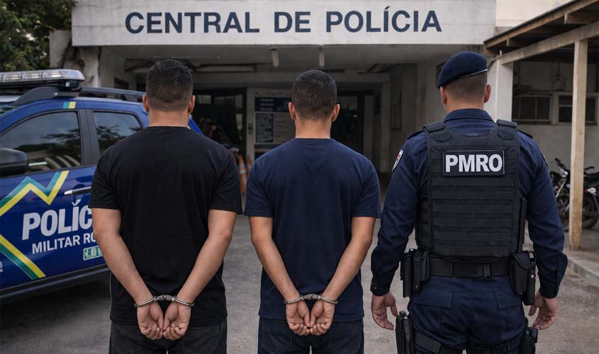 PM prende três por furto e receptação no bairro Panair