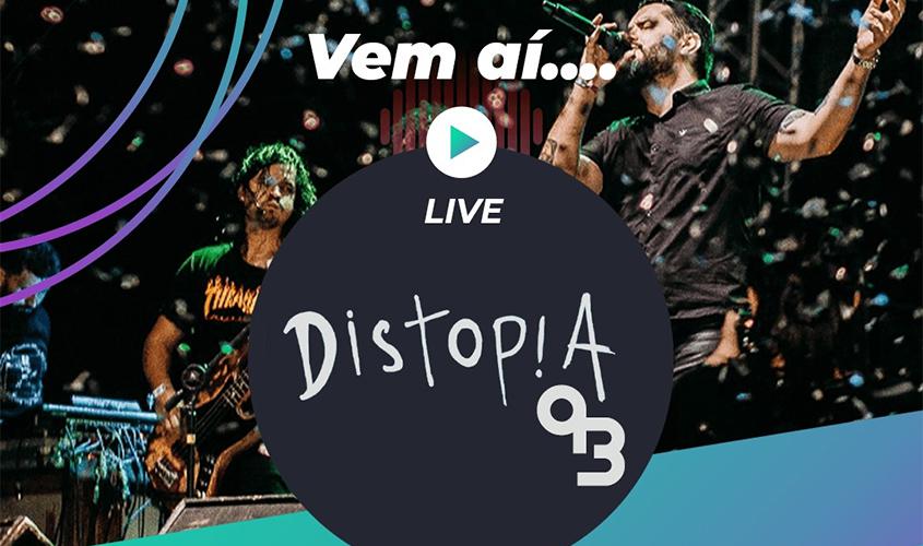 Banda Distopia faz live na capital para arrecadar alimentos