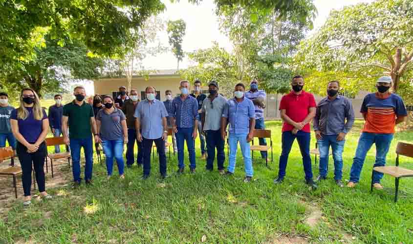 Deputado Laerte Gomes anuncia recurso para reforma de pavilhão na Escola Família Agrícola Chico Mendes em Novo Horizonte do Oeste