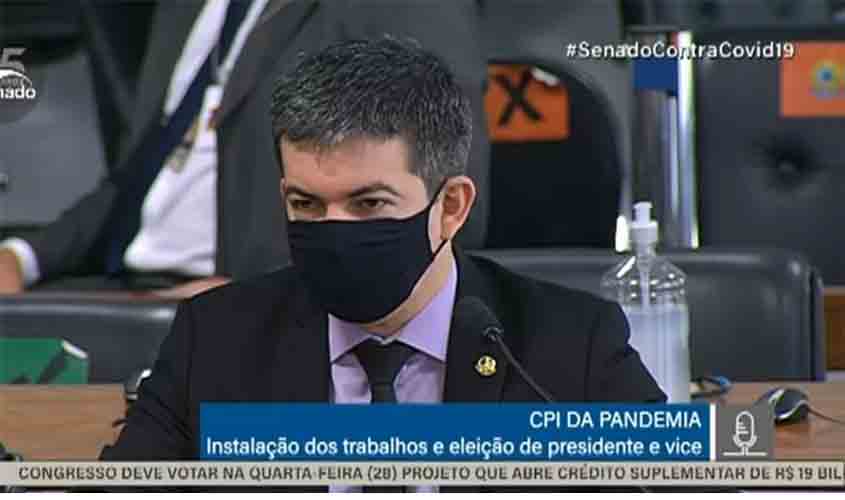 Randolfe denuncia ameaças a senadores e pede proteção policial aos integrantes da CPI