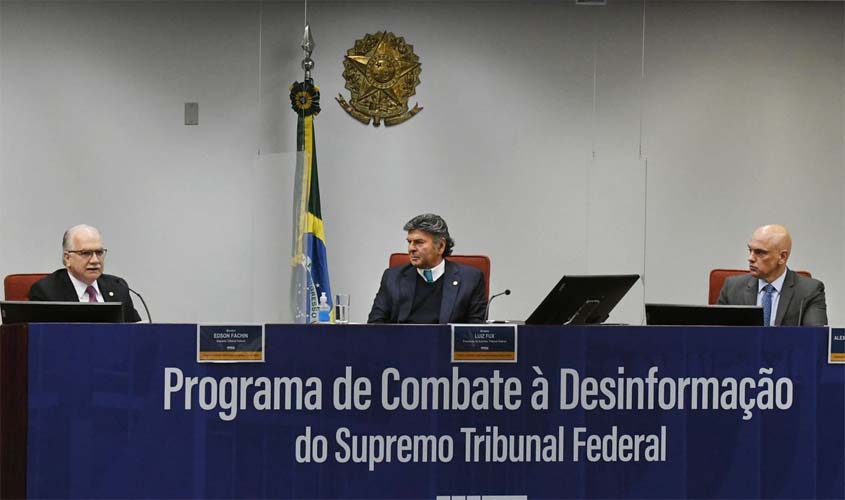 STF anuncia parceria com TSE em programa de combate à desinformação
