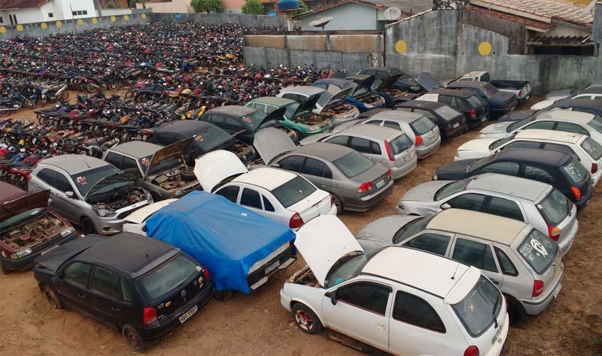 Detran Rondônia está com dois leilões eletrônicos de veículos em andamento