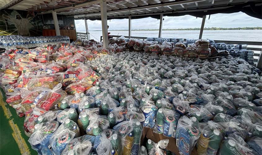 Operação reforça entrega de alimentos no Baixo Madeira