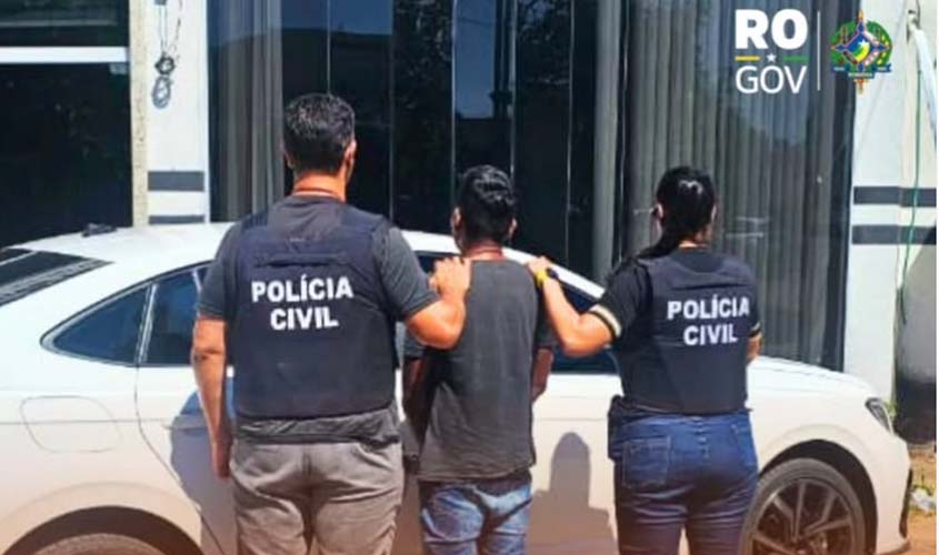 PC captura suspeito de estupro de vulnerável em Porto Velho