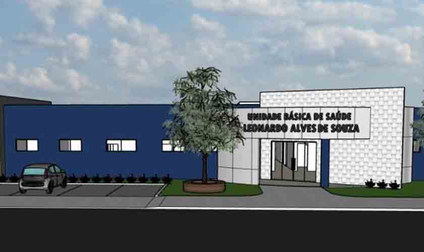 Reforma do postinho de saúde Leonardo Alves deve começar nos próximos dias, veja projeto da Prefeitura