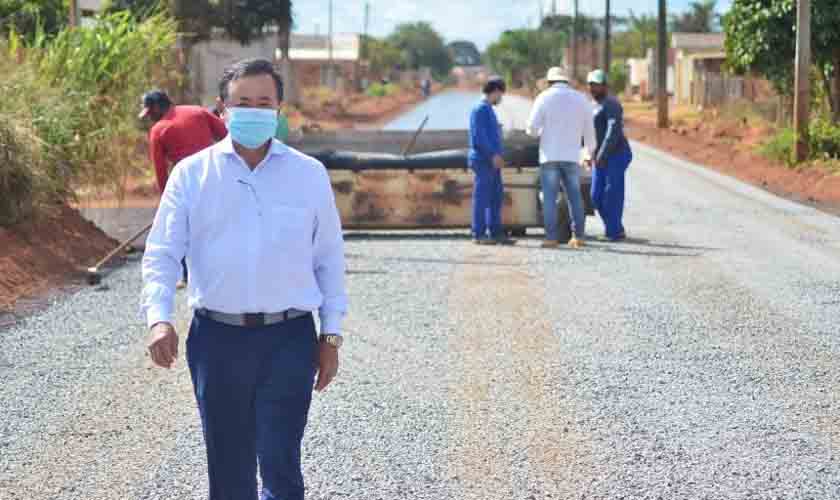 Avanço importante: asfalto no Jardim Social, Cidade Nova e Jardim Universitário tem contrato assinado com a Caixa Econômica