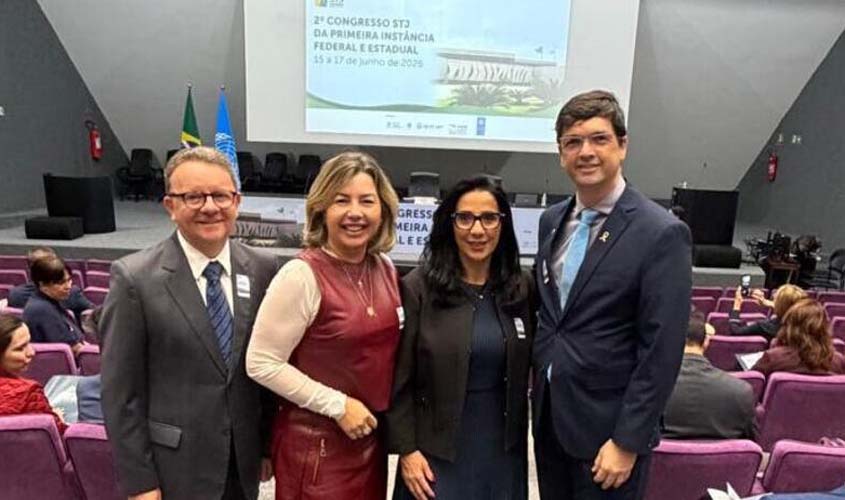 Magistrados do TJRO participam de congresso do STJ